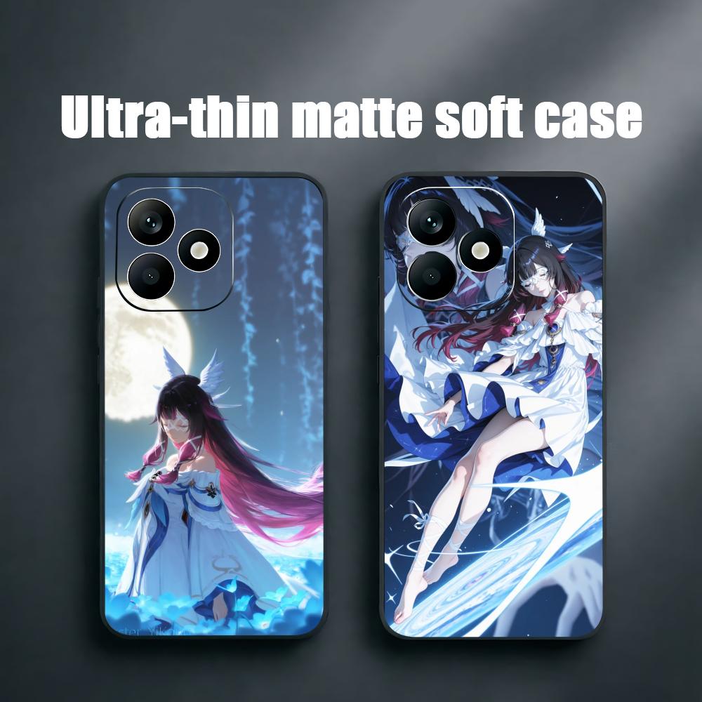 Xiaomi Redmi Note 14 - Capa de Telefone Genshin Game para