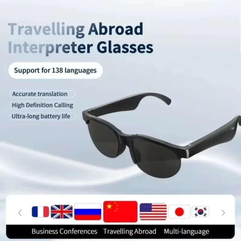 Óculos de sol com tradutor int - Smart Glasses Lens avaliação e preço