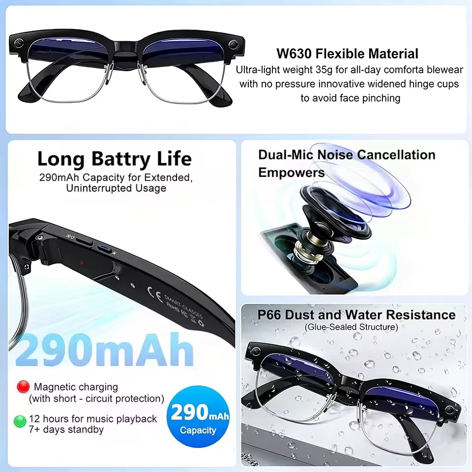 2026 Novas Óculos Inteligentes - Smart Glasses Lens avaliação e preço