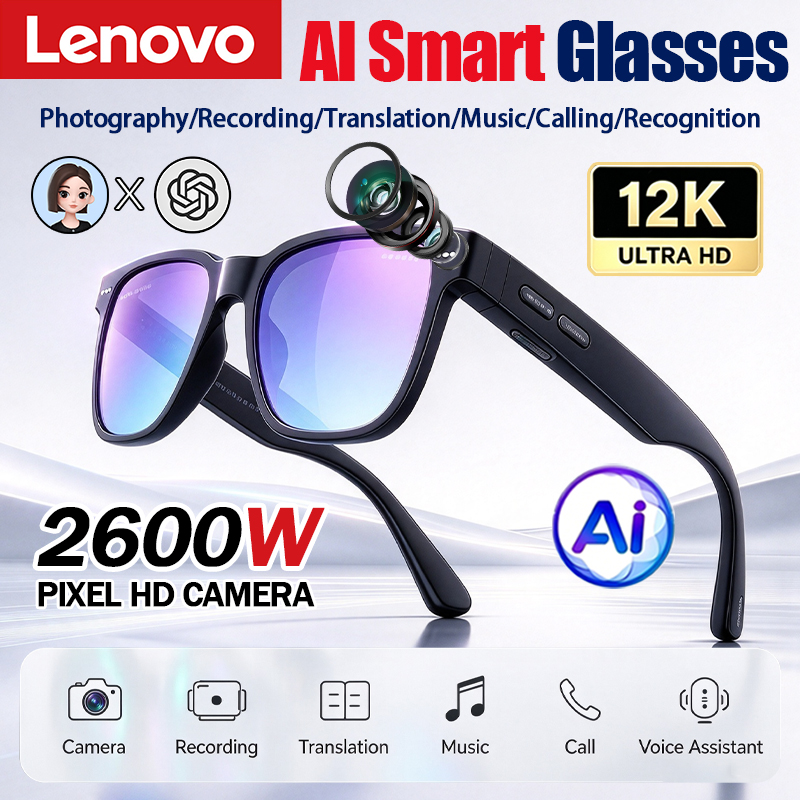 Óculos Inteligentes Lenovo AI  - Smart Glasses Lens avaliação e preço