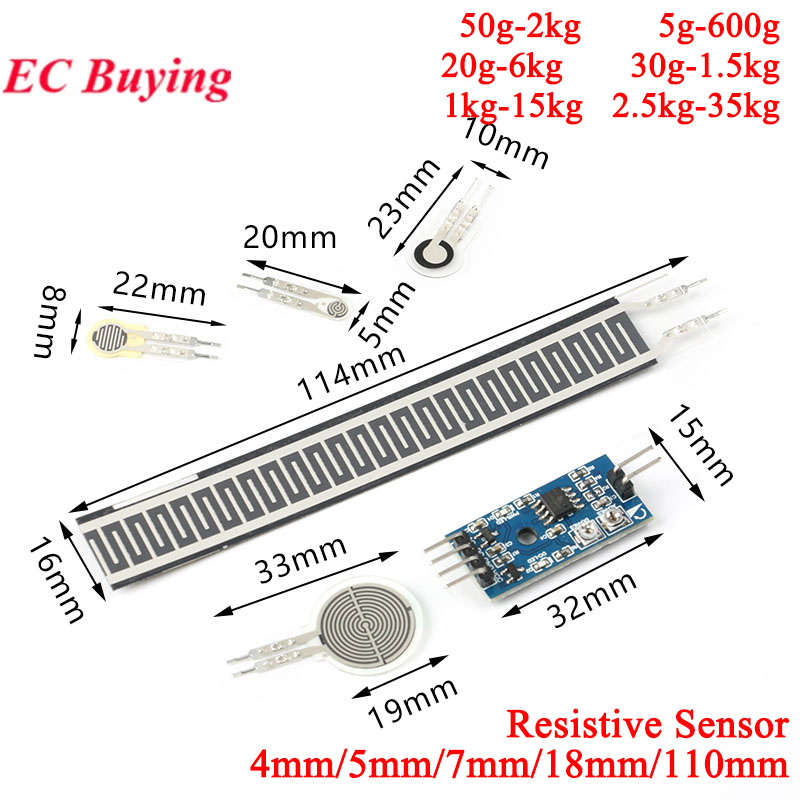Sensor de pressão de filme fin - Muscle Sensor Emg avaliação e preço
